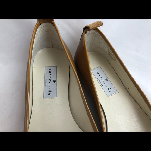 NWOB Rosemunde size 39 Brown VIBE Point Toe Flat - Picture 4 of 8